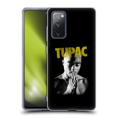 Tupac Shakur Key Art Golden Soft Gel Case for Samsung Galaxy S20 FE / 5G