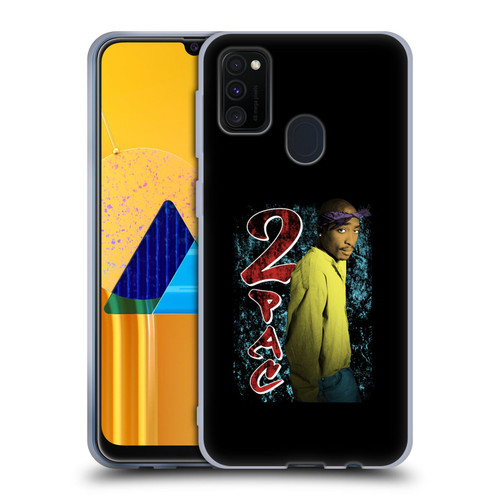 Tupac Shakur Key Art Vintage Soft Gel Case for Samsung Galaxy M30s (2019)/M21 (2020)