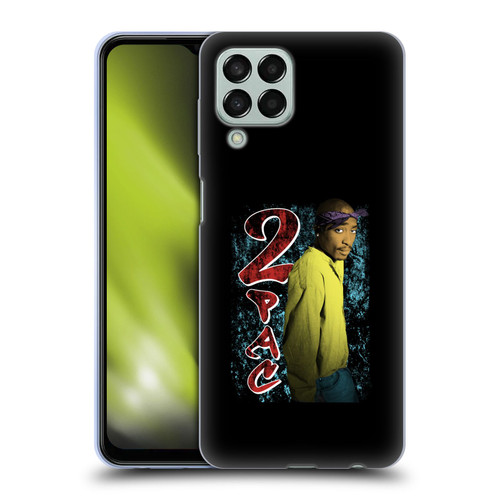 Tupac Shakur Key Art Vintage Soft Gel Case for Samsung Galaxy M33 (2022)