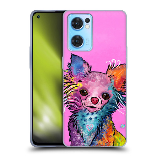 Duirwaigh Animals Chihuahua Dog Soft Gel Case for OPPO Reno7 5G / Find X5 Lite