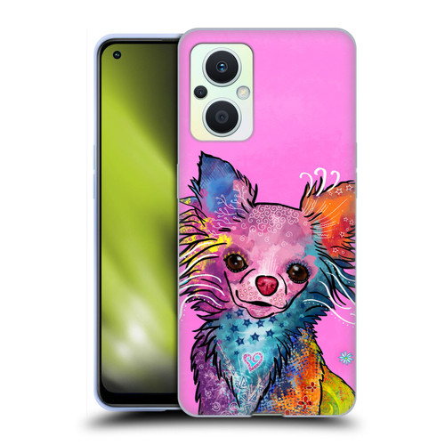 Duirwaigh Animals Chihuahua Dog Soft Gel Case for OPPO Reno8 Lite