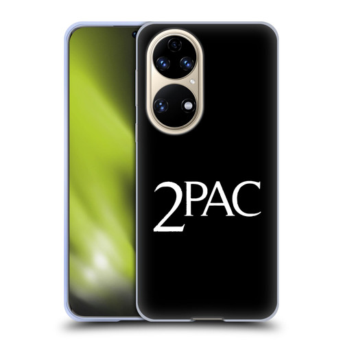 Tupac Shakur Logos Serif Soft Gel Case for Huawei P50