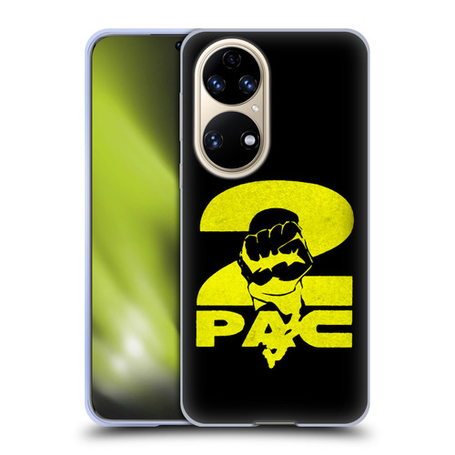 Tupac Shakur Logos Yellow Fist Soft Gel Case for Huawei P50