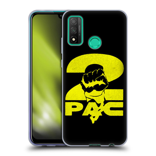 Tupac Shakur Logos Yellow Fist Soft Gel Case for Huawei P Smart (2020)