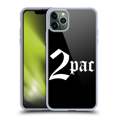 Tupac Shakur Logos Old English Soft Gel Case for Apple iPhone 11 Pro Max