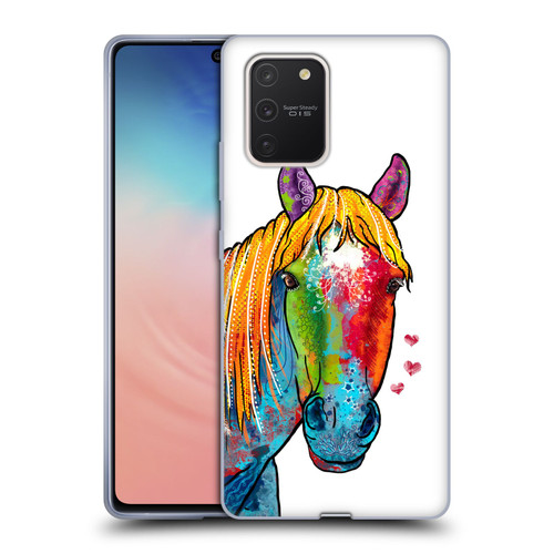 Duirwaigh Animals Horse Soft Gel Case for Samsung Galaxy S10 Lite