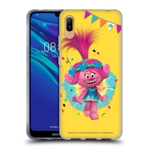 Trolls Graphics Poppy Soft Gel Case for Huawei Y6 Pro (2019)