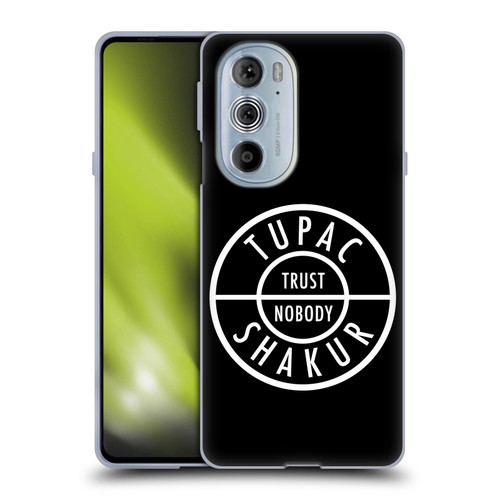 Tupac Shakur Logos Trust Nobody Soft Gel Case for Motorola Edge X30
