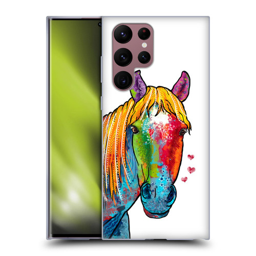 Duirwaigh Animals Horse Soft Gel Case for Samsung Galaxy S22 Ultra 5G