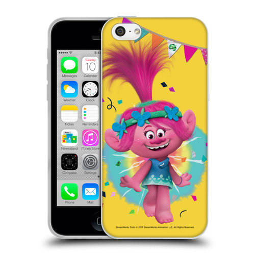 Trolls Graphics Poppy Soft Gel Case for Apple iPhone 5c