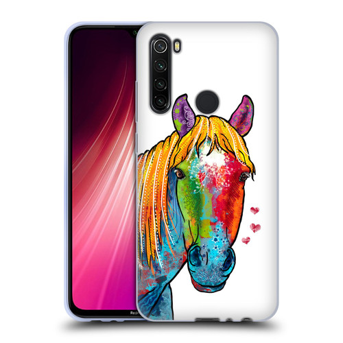 Duirwaigh Animals Horse Soft Gel Case for Xiaomi Redmi Note 8T