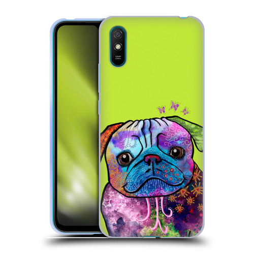 Duirwaigh Animals Pug Dog Soft Gel Case for Xiaomi Redmi 9A / Redmi 9AT