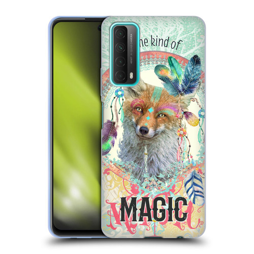 Duirwaigh Boho Animals Fox Soft Gel Case for Huawei P Smart (2021)