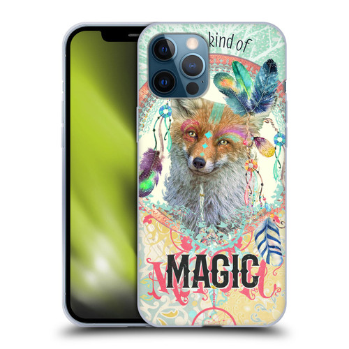 Duirwaigh Boho Animals Fox Soft Gel Case for Apple iPhone 12 Pro Max