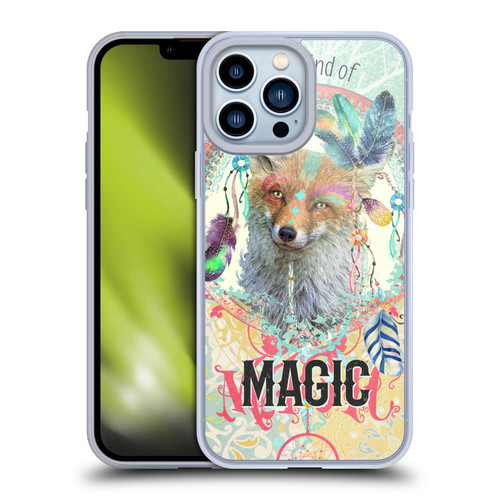Duirwaigh Boho Animals Fox Soft Gel Case for Apple iPhone 13 Pro Max & MagSafe