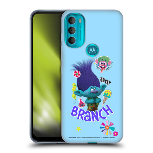 Trolls Graphics Branch Soft Gel Case for Motorola Moto G71 5G