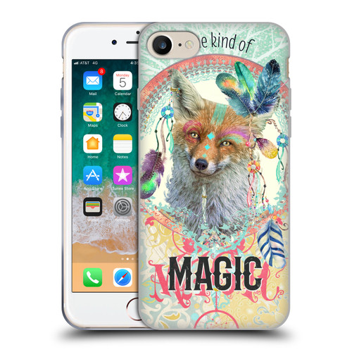 Duirwaigh Boho Animals Fox Soft Gel Case for Apple iPhone 7 / 8 / SE 2020 & 2022