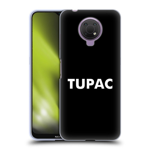 Tupac Shakur Logos Sans Serif Soft Gel Case for Nokia G10