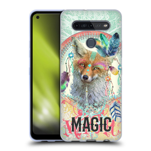 Duirwaigh Boho Animals Fox Soft Gel Case for LG K51S