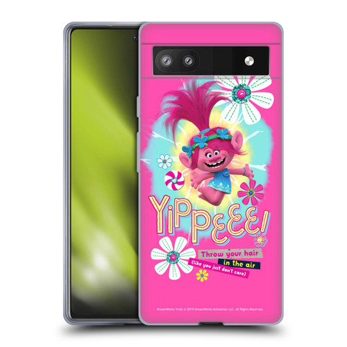 Trolls Graphics Princess Poppy Soft Gel Case for Google Pixel 6a