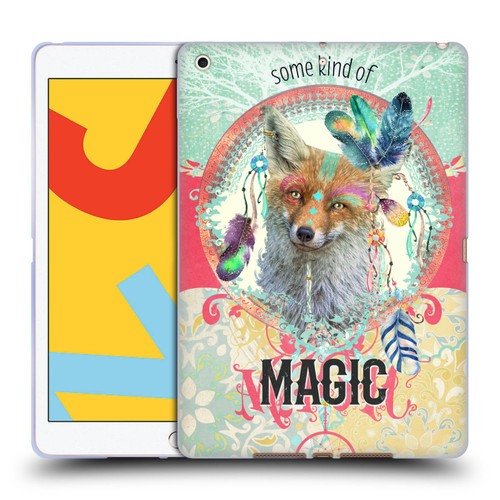 Duirwaigh Boho Animals Fox Soft Gel Case for Apple iPad 10.2 2019/2020/2021