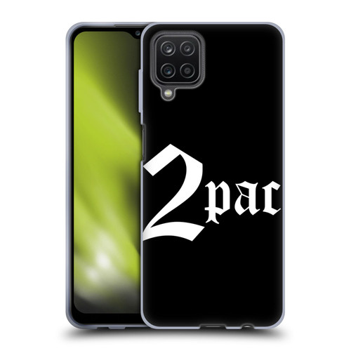 Tupac Shakur Logos Old English Soft Gel Case for Samsung Galaxy A12 (2020)
