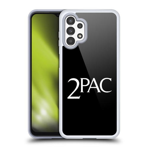 Tupac Shakur Logos Serif Soft Gel Case for Samsung Galaxy A13 (2022)