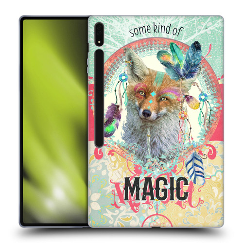 Duirwaigh Boho Animals Fox Soft Gel Case for Samsung Galaxy Tab S8 Ultra