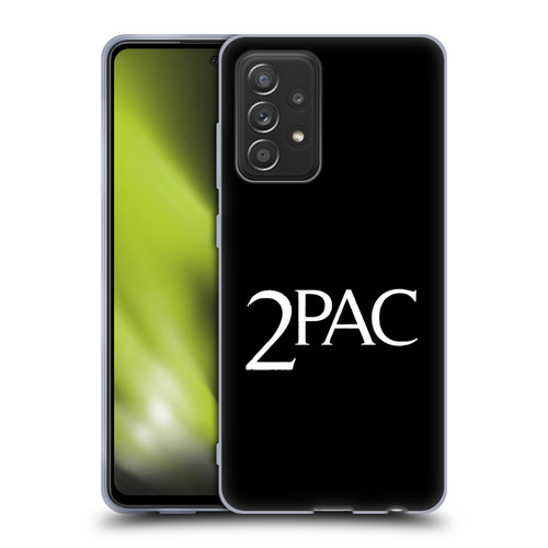 Tupac Shakur Logos Serif Soft Gel Case for Samsung Galaxy A52 / A52s / 5G (2021)