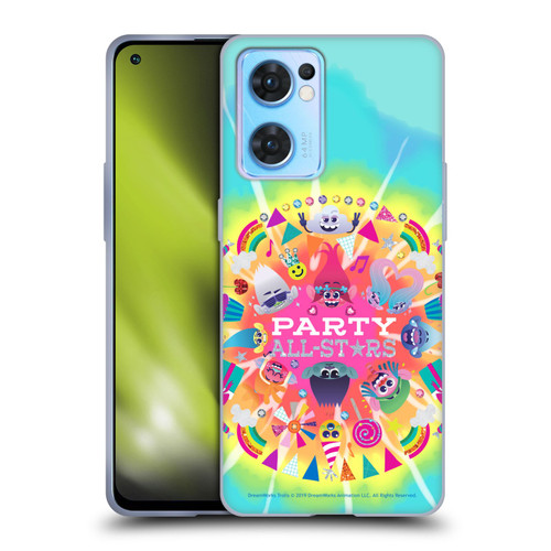 Trolls Graphics All Star Characters Soft Gel Case for OPPO Reno7 5G / Find X5 Lite