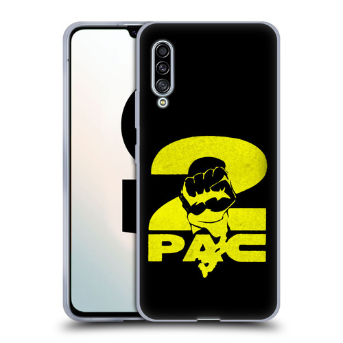 Tupac Shakur Logos Yellow Fist Soft Gel Case for Samsung Galaxy A90 5G (2019)