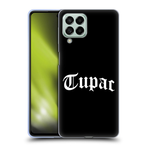 Tupac Shakur Logos Old English 2 Soft Gel Case for Samsung Galaxy M53 (2022)