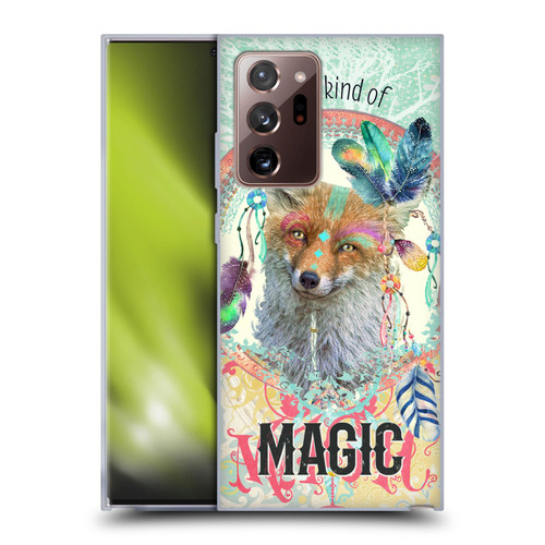 Duirwaigh Boho Animals Fox Soft Gel Case for Samsung Galaxy Note20 Ultra / 5G