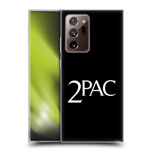 Tupac Shakur Logos Serif Soft Gel Case for Samsung Galaxy Note20 Ultra / 5G