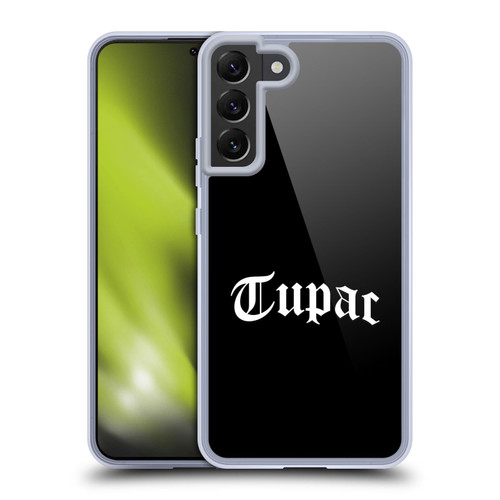 Tupac Shakur Logos Old English 2 Soft Gel Case for Samsung Galaxy S22+ 5G