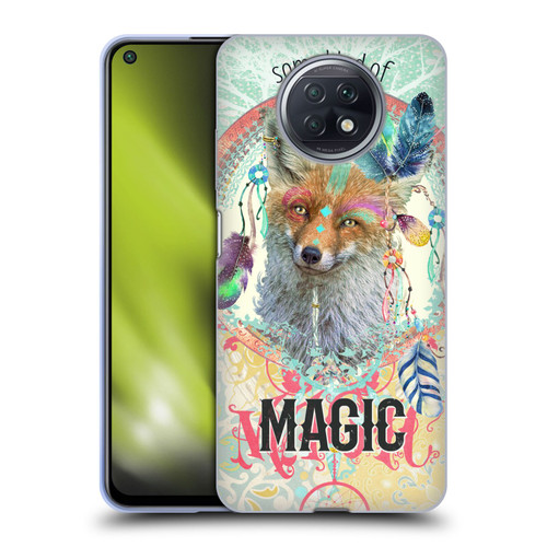 Duirwaigh Boho Animals Fox Soft Gel Case for Xiaomi Redmi Note 9T 5G