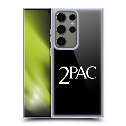 Tupac Shakur Logos Serif Soft Gel Case for Samsung Galaxy S23 Ultra 5G