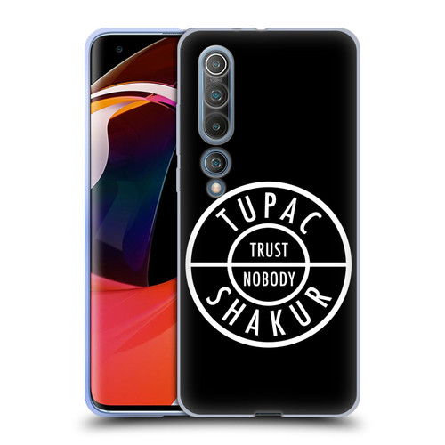 Tupac Shakur Logos Trust Nobody Soft Gel Case for Xiaomi Mi 10 5G / Mi 10 Pro 5G