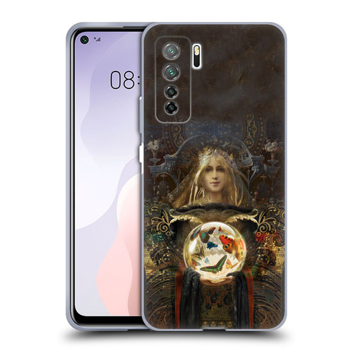 Duirwaigh God Butterfly Soft Gel Case for Huawei Nova 7 SE/P40 Lite 5G