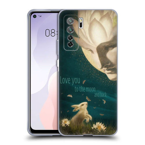 Duirwaigh God Moon Soft Gel Case for Huawei Nova 7 SE/P40 Lite 5G