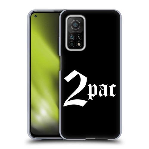 Tupac Shakur Logos Old English Soft Gel Case for Xiaomi Mi 10T 5G