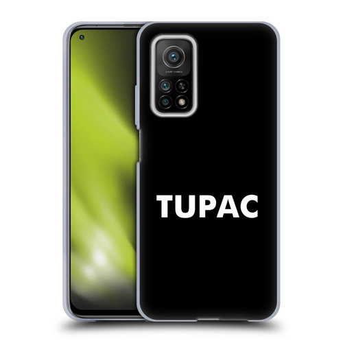 Tupac Shakur Logos Sans Serif Soft Gel Case for Xiaomi Mi 10T 5G