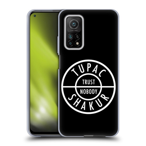 Tupac Shakur Logos Trust Nobody Soft Gel Case for Xiaomi Mi 10T 5G