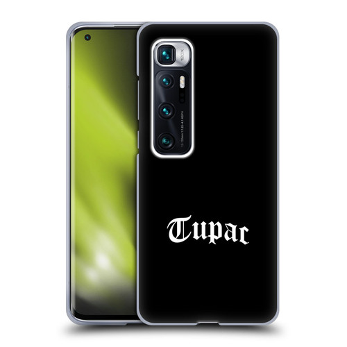 Tupac Shakur Logos Old English 2 Soft Gel Case for Xiaomi Mi 10 Ultra 5G