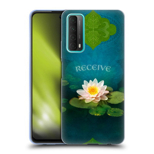 Duirwaigh God Receive Lotus Soft Gel Case for Huawei P Smart (2021)