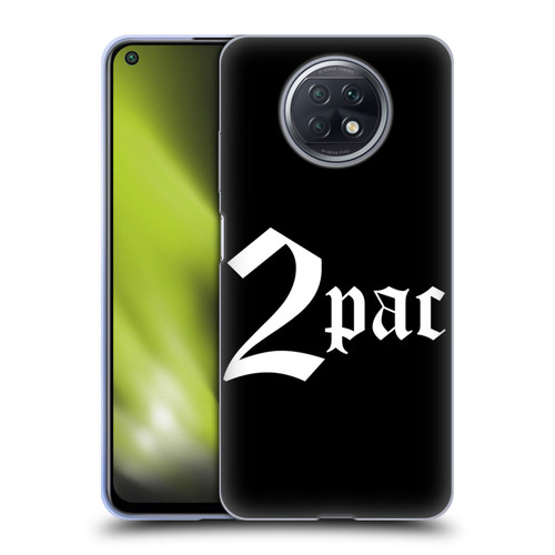 Tupac Shakur Logos Old English Soft Gel Case for Xiaomi Redmi Note 9T 5G