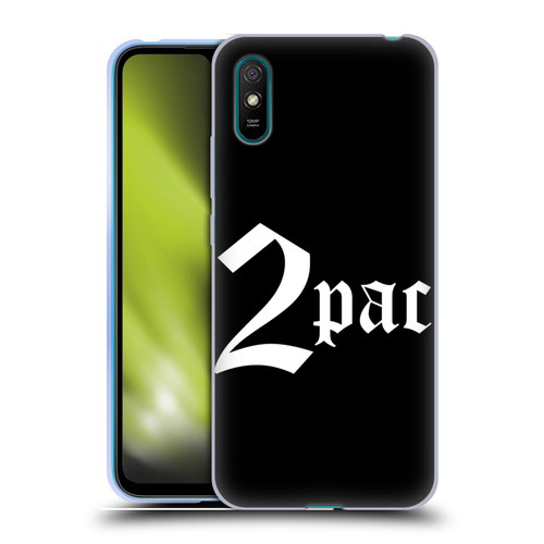 Tupac Shakur Logos Old English Soft Gel Case for Xiaomi Redmi 9A / Redmi 9AT