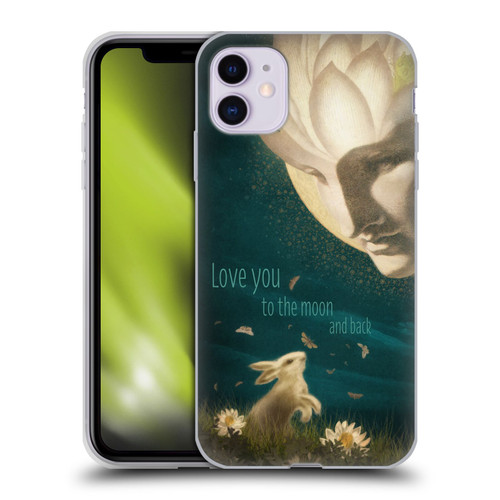 Duirwaigh God Moon Soft Gel Case for Apple iPhone 11