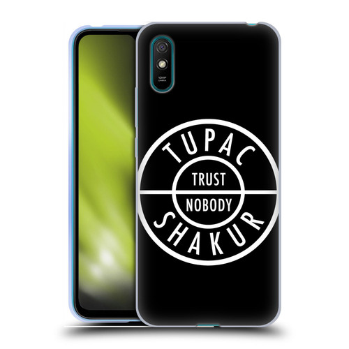 Tupac Shakur Logos Trust Nobody Soft Gel Case for Xiaomi Redmi 9A / Redmi 9AT