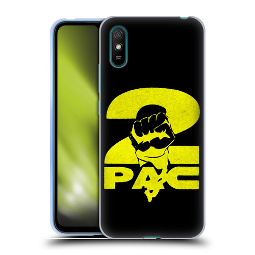 Tupac Shakur Logos Yellow Fist Soft Gel Case for Xiaomi Redmi 9A / Redmi 9AT
